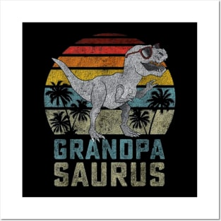 Grandpasaurus Posters and Art